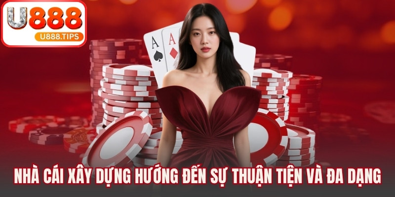 Nhà cái được xây dựng hướng đến sự thuận tiện và đa dạng